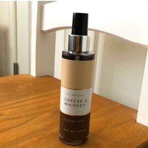Bath & Body Works Coffee & Whiskey Cologne Mist - 5 Fl oz/147 ml. Brand new.